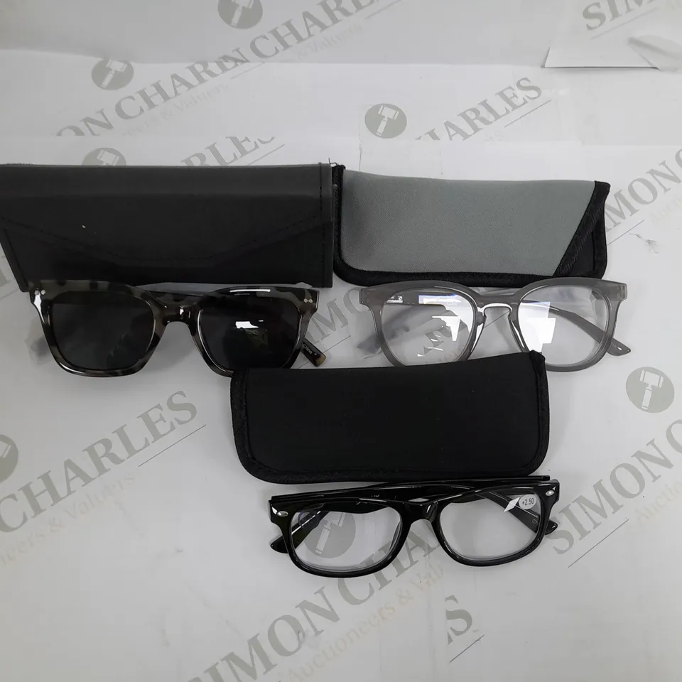 HUMMINGBIRD SUNGLASSE AND READING GLASSES 