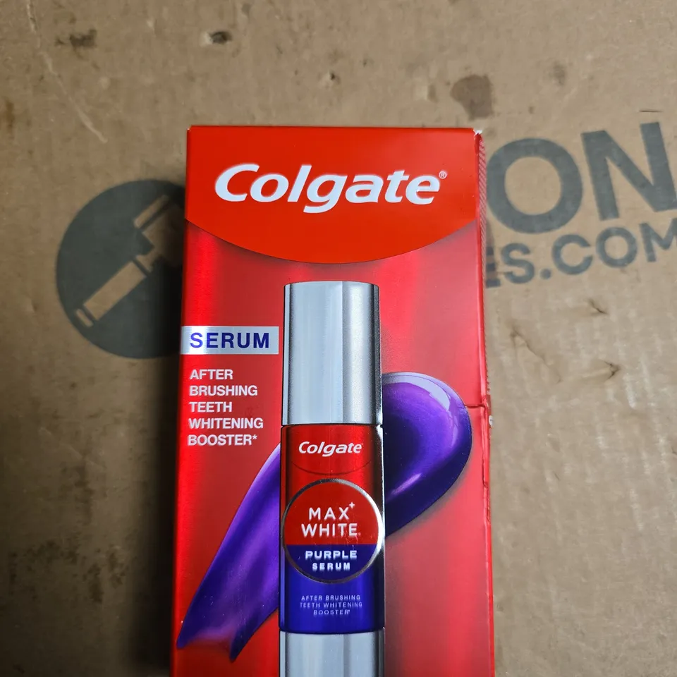 COLGATE MAX WHITE PURPLE SERUM – 40 ML (BOXED)