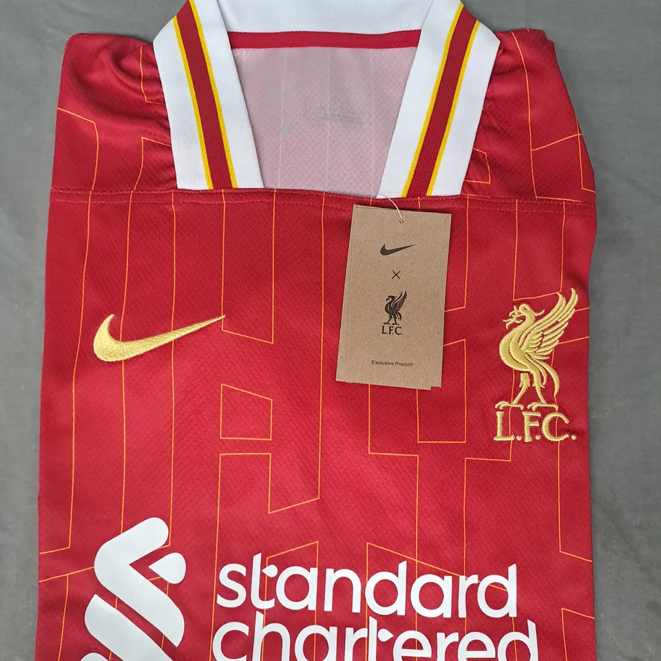 NIKE DRI-FIT LIVERPOOL FOOTBALL CLUB T-SHIRT SIZE LARGE