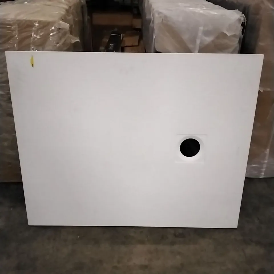 SHOWER TRAY 100CM X 80CM COLOUR: WHITE