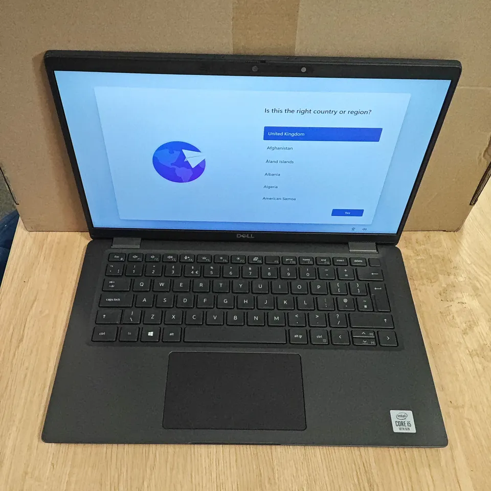UNBOXED DELL LATITUDE 7410 INTEL I-5 10TH GEN LAPTOP IN BLACK