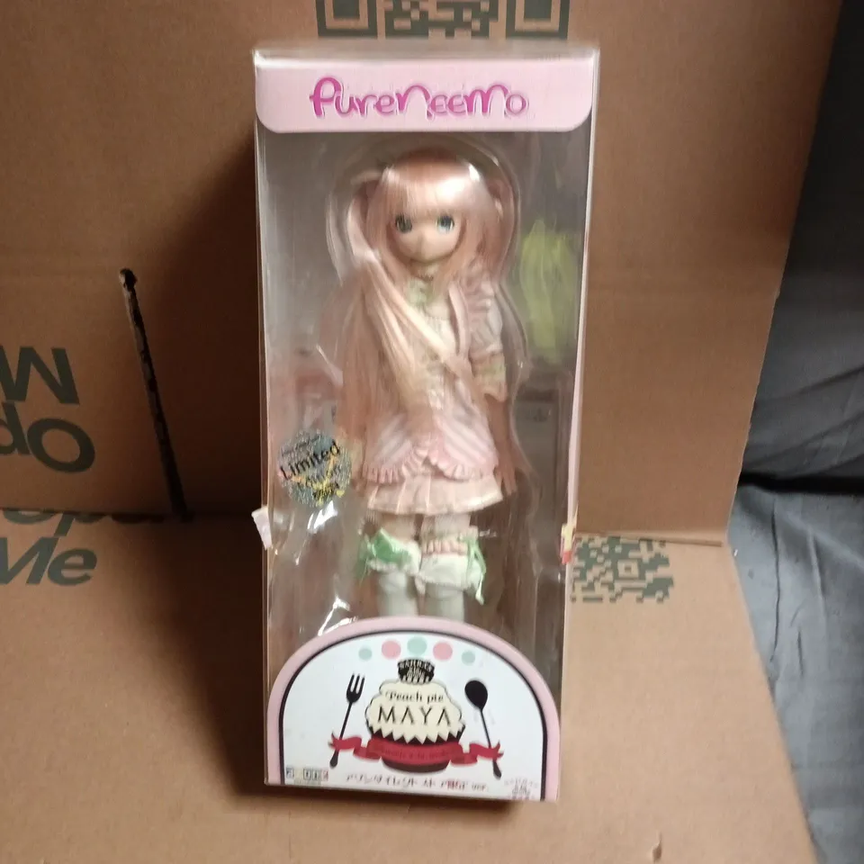 PURE NEEMO DOLL IN BOX – PEACH PIE MAYA - LIMITED EDITION 