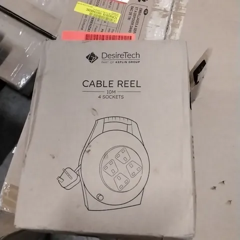 BOXED DESIRETECH 10M CABLE REEL 