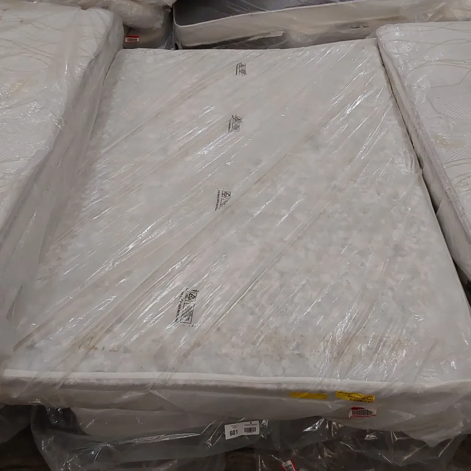 QUALITY BAGGED 4'6" DOUBLE OPEN COIL MATTRESS