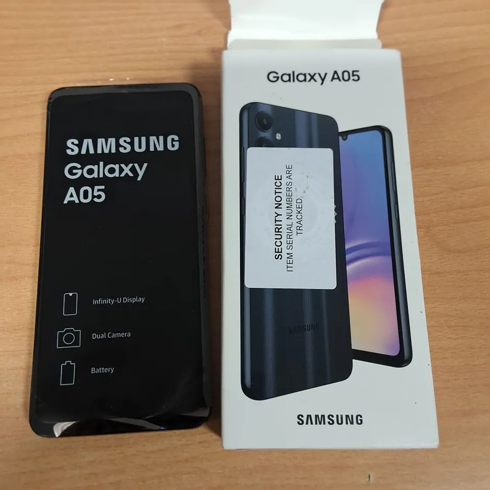 BOXED SAMSUNG GALAXY A05 64GB IN BLACK 
