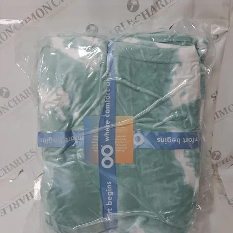 GREEN OODIE THROW 