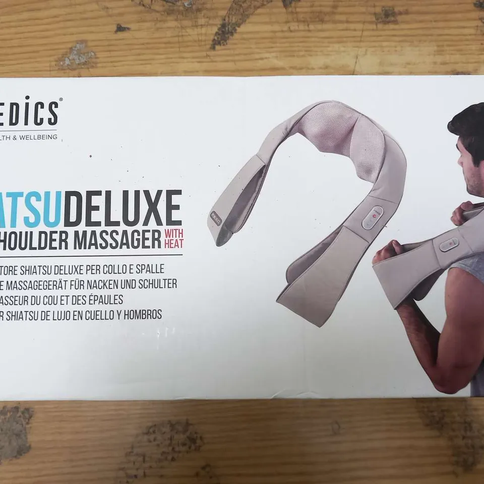 HOMEDICS NMS-620H SHIATSU DELUXE NECK & SHOULDER MASSAGER
