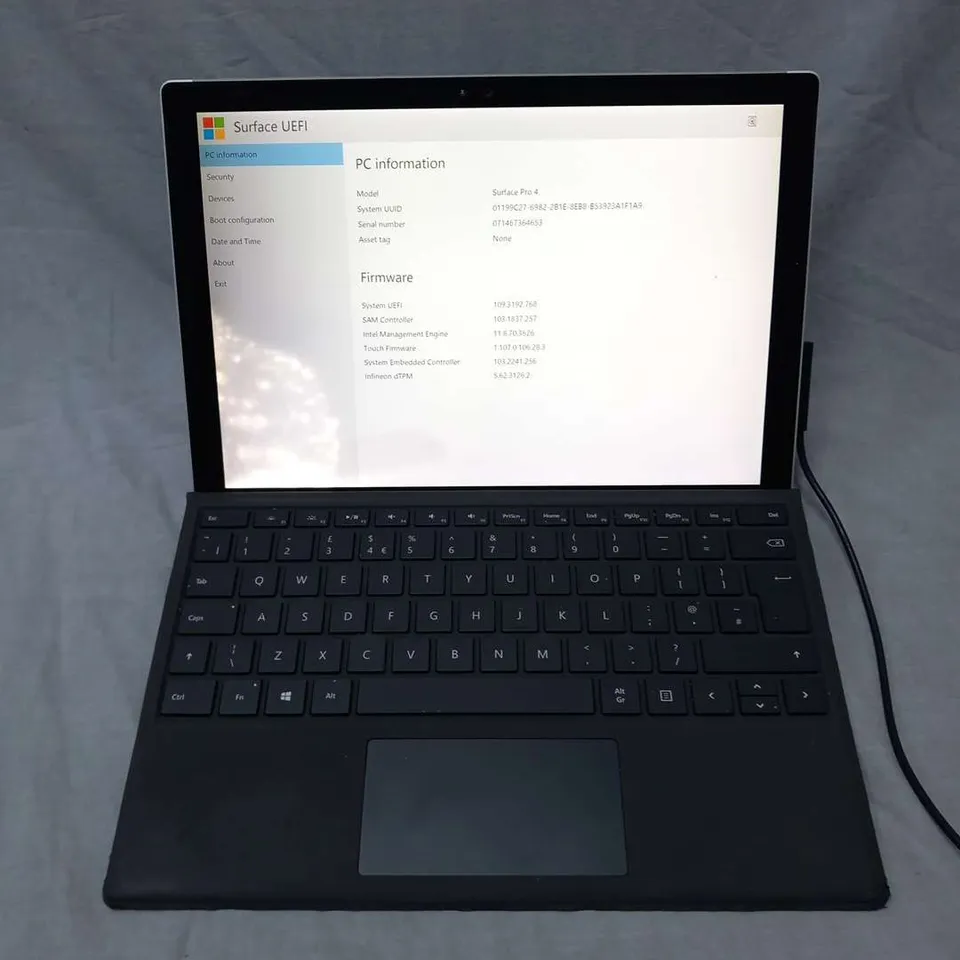 MICROSOFT SURFACE PRO 4 128GB