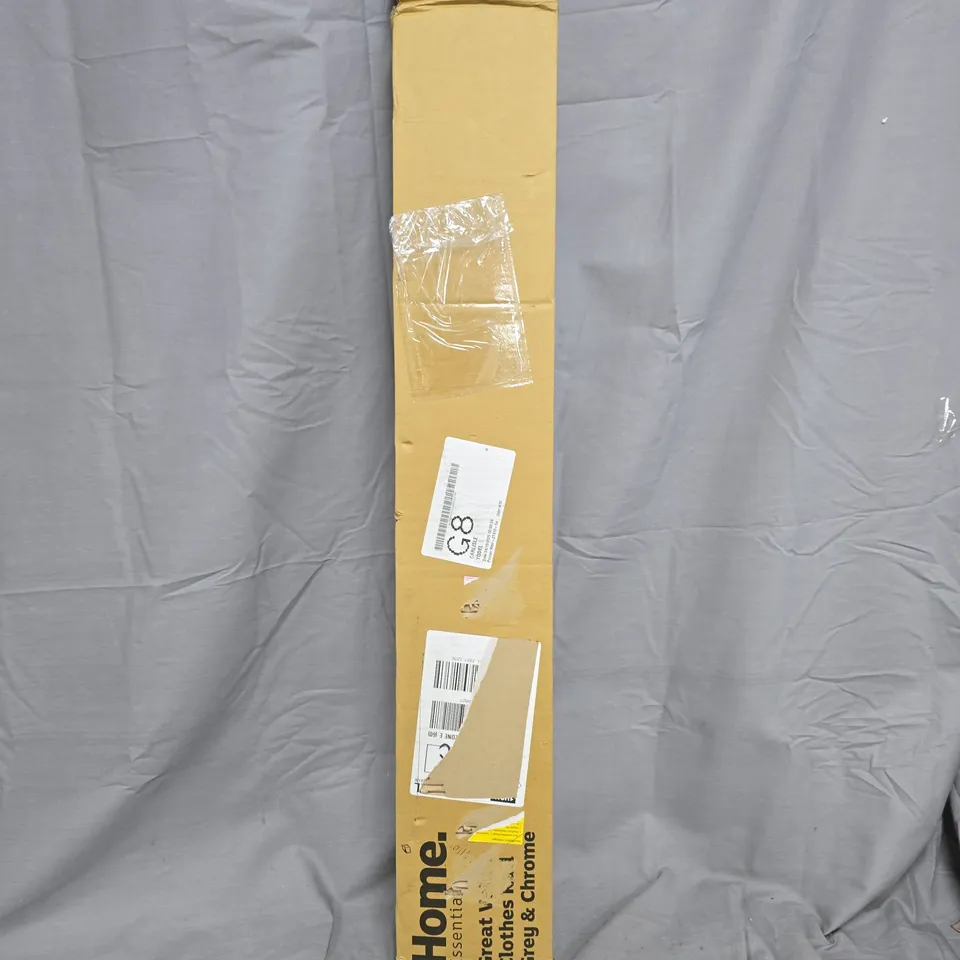 GREY CLOTHES RAIL-BOXED