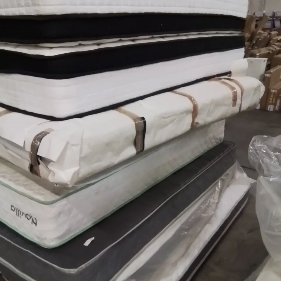 PALLET CONTAINING APPROXIMATELY 8 MATTRESSES IN DIFFERENT SIZES AND SPECIFICATIONS 