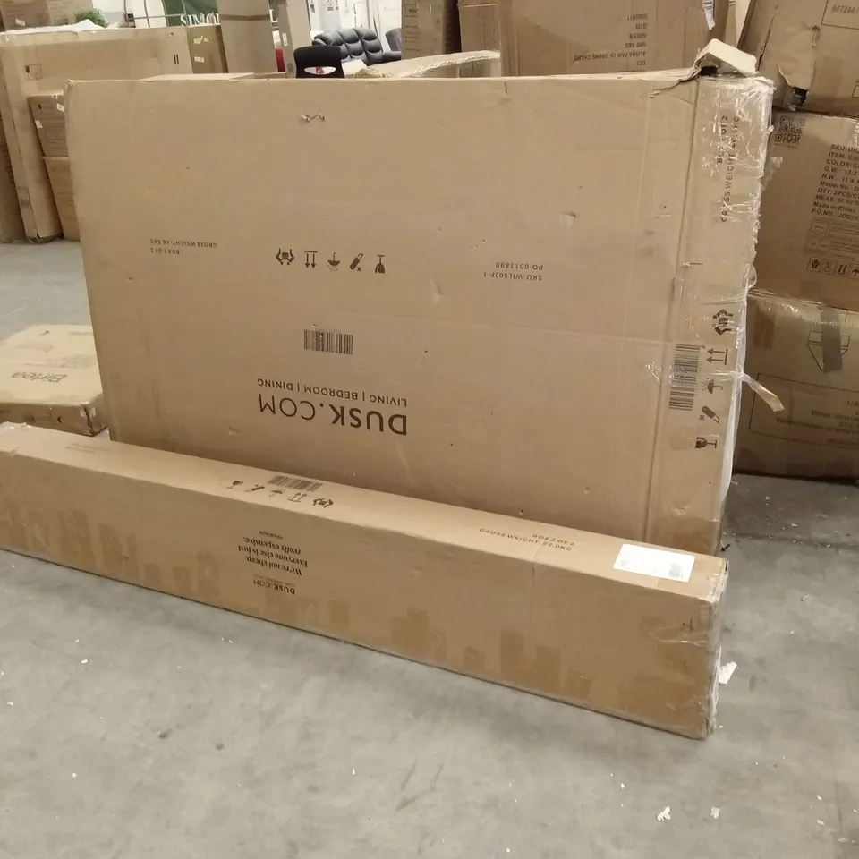 BOXED DUSK KING SIZE BED (2 BOXES)