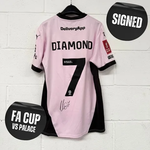 #7 - Jack Diamond - FA Cup Football Shirt 24/25 - Size M - Signed