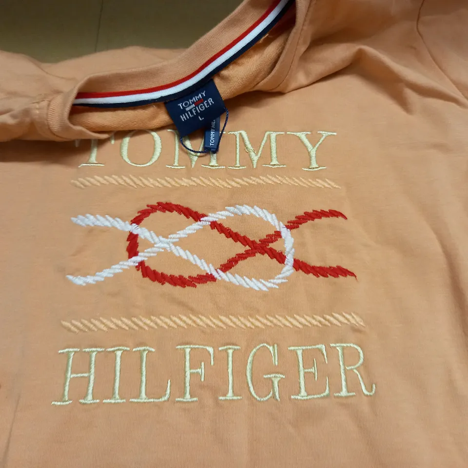 TOMMY HILFIGER CREW JUMPER - L