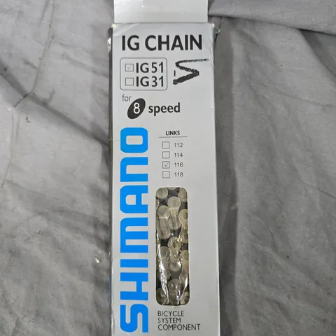 SHIMANO BICYCLE CHAIN FOR 8-SPEED – BOXED