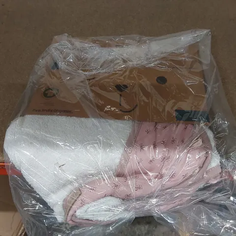 BAGGED LIL PLANET ROSA HAND TOWEL IN OLD PINK (1 ITEM)