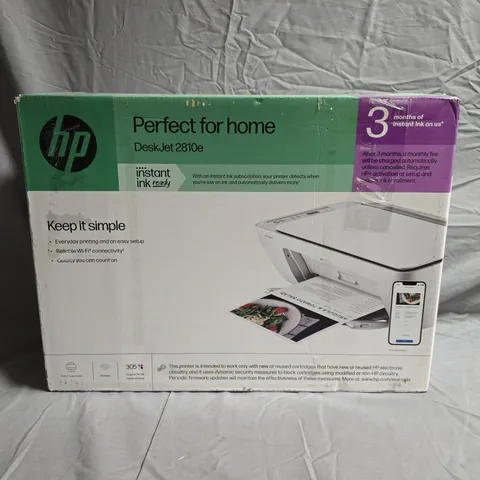 HP DESKJET 2810E ALL-IN-ONE PRINTER