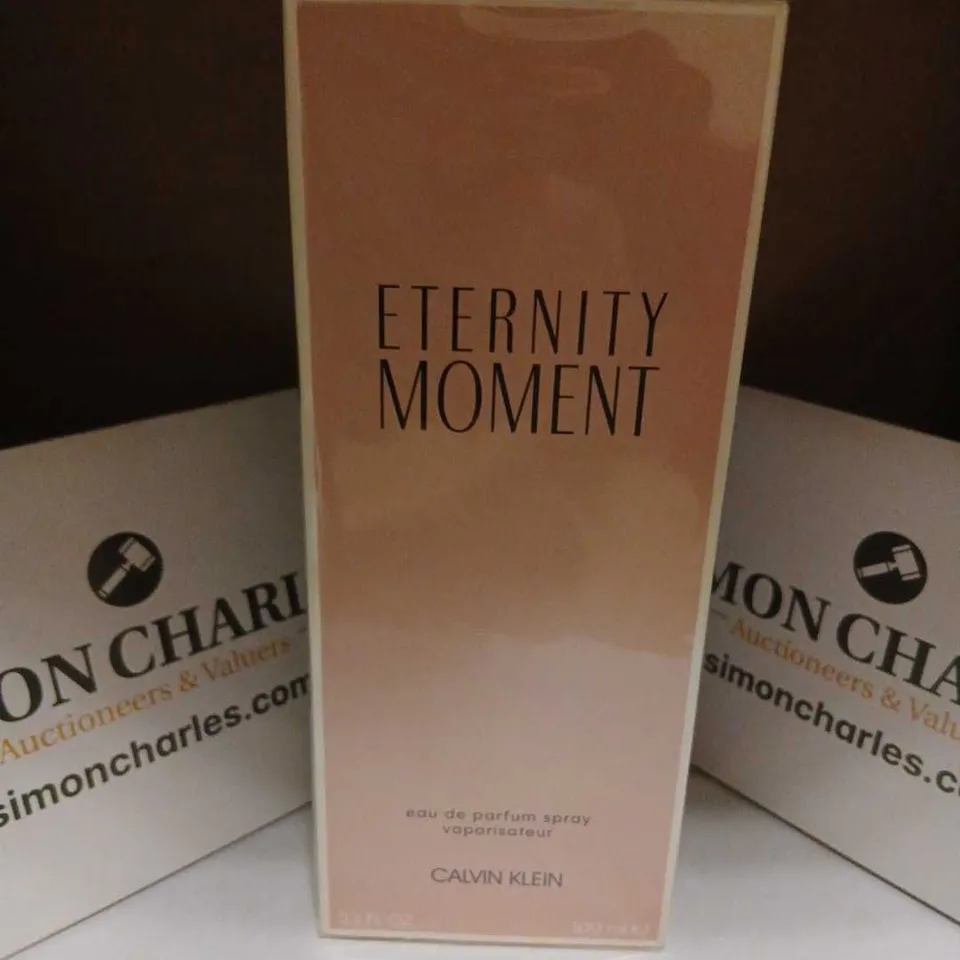 BOXED AND SEALED CALVIN KLEIN ETERNITY MOMENT EAU DE PARFUM 100ML