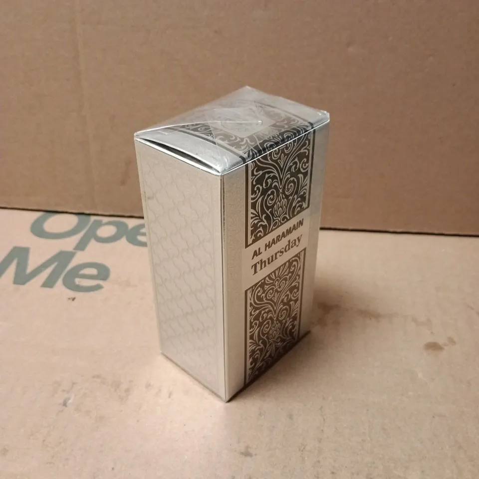 BOXED AND SEALED AL HARAMAIN THURSDAY EAU DE PARFUM
