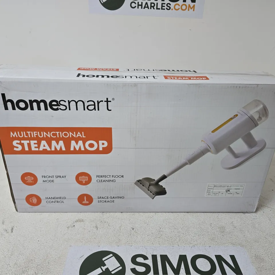 Homesmart Multifunctional Steam Mop – Boxed