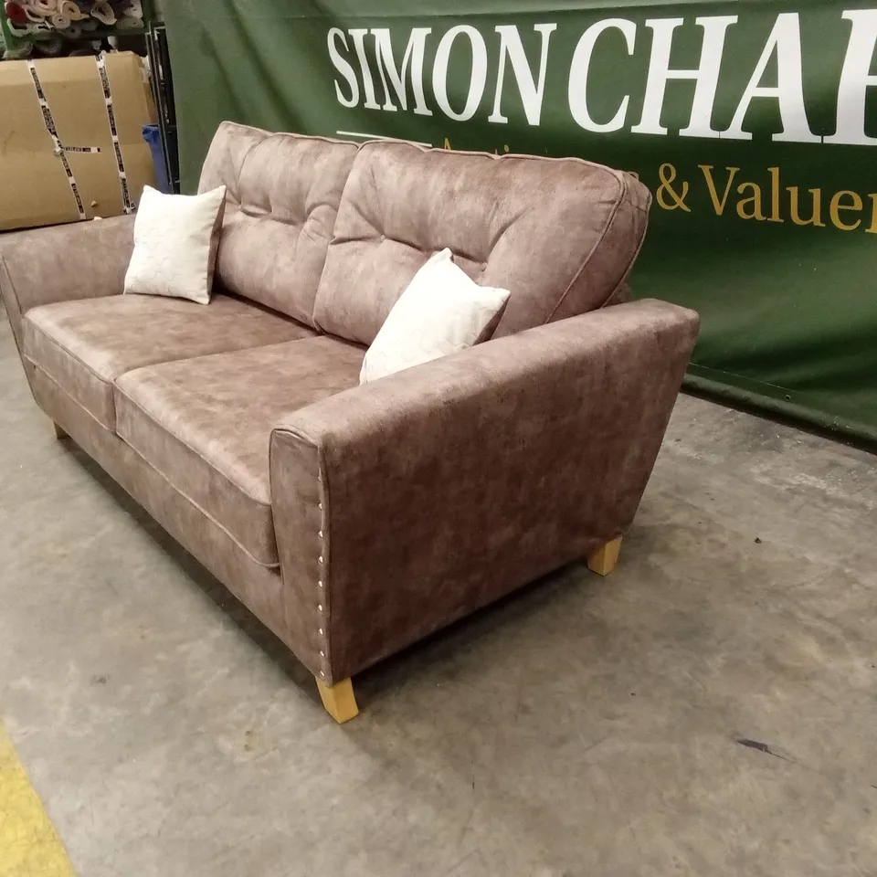 AMAYA FABRIC 3 SEATER SOFA RRP £999