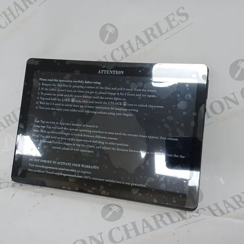 BOXED DRAGONTOUCH BLACK TABLET K10