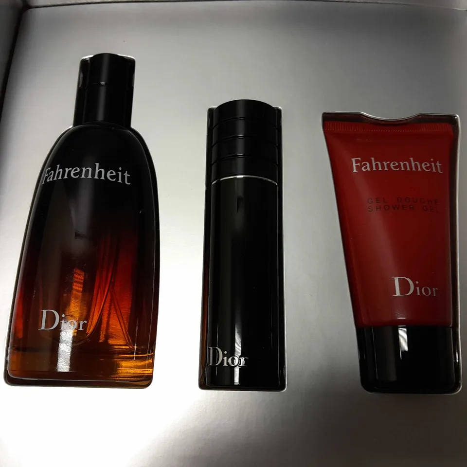 BOXED DIOR FARENHEIT SET