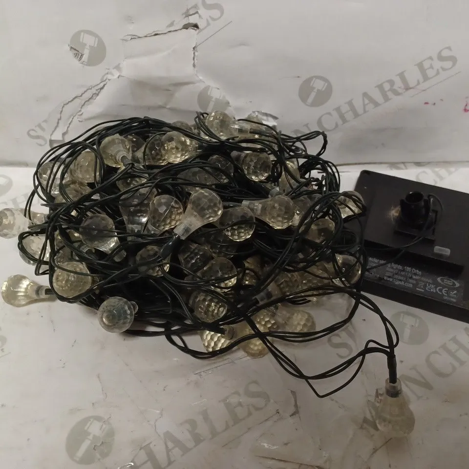 SOLAR STRINGLIGHTS - ULTRA 100 ORB RRP £32.99