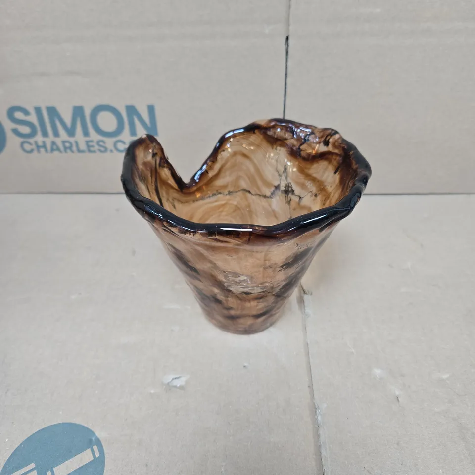 CROMER GLASS EASY FIT SMOKED GLASS SHADE (BOXED) JOHN LEWIS