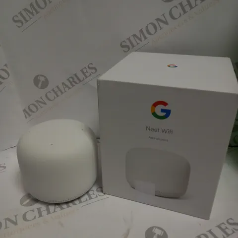 BOXED GOOGLE NEST WIFI ADD-ON POINT DEVICE