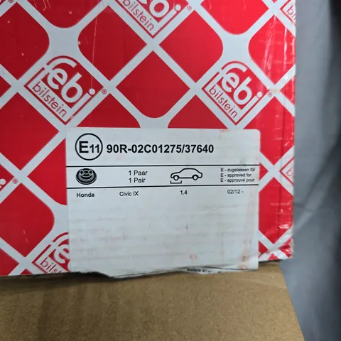 HONDA CIVIC IX 1.4 BRAKE DISCS – PAIR, 02/12