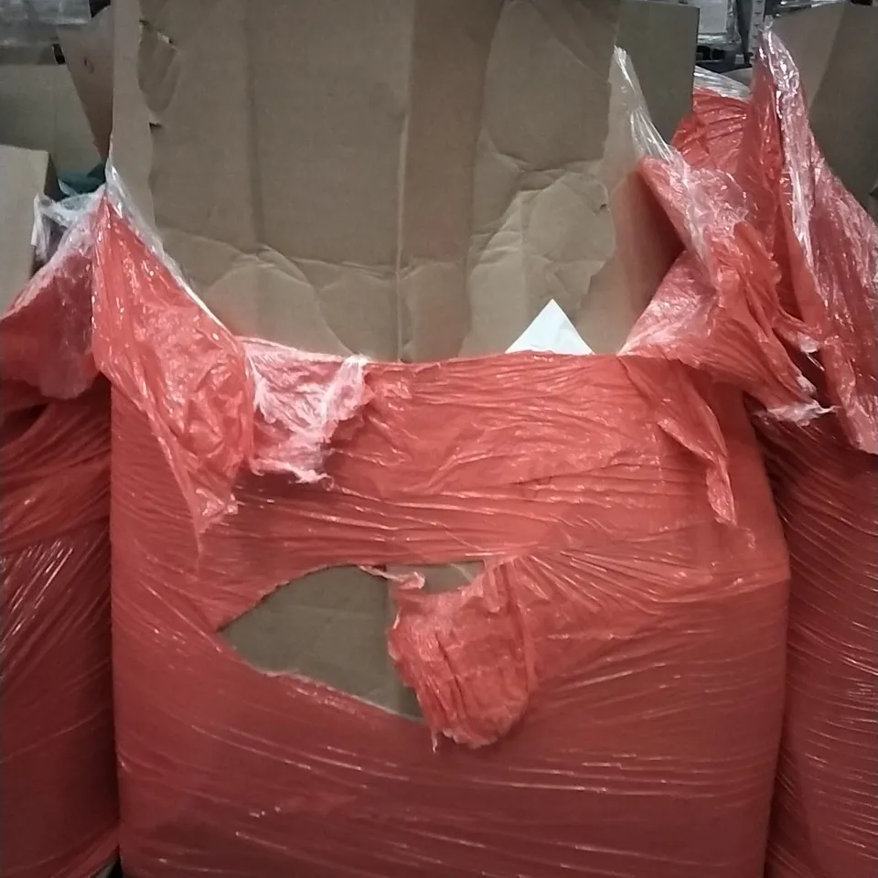 PALLET OF ASSORTED ITEMS INCLUDING SUITCASE, RABBITGOO WINDOW FILM, ROLLER BLINDS, A3 PICTURE FRAME, TIMBER RIDGE CAMPING WAGON, OFFICE CHAIR 