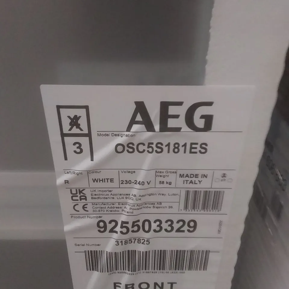 AEG OSC5S181ES FRIDGE FREEZER RRP £1042.00