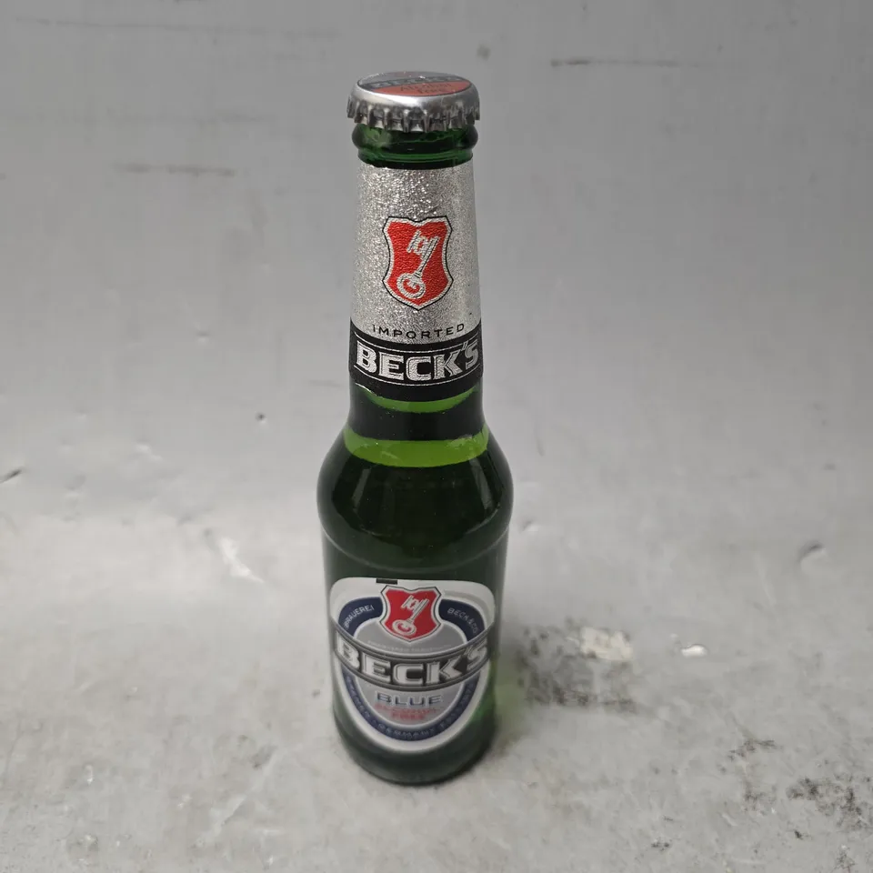 APPROXIMATELY 10 BECKS BLUE ALCOHOL FREE DRINK