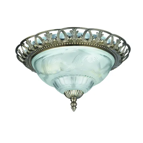 BOXED DIANA GLOSS FLUSH MOUNT