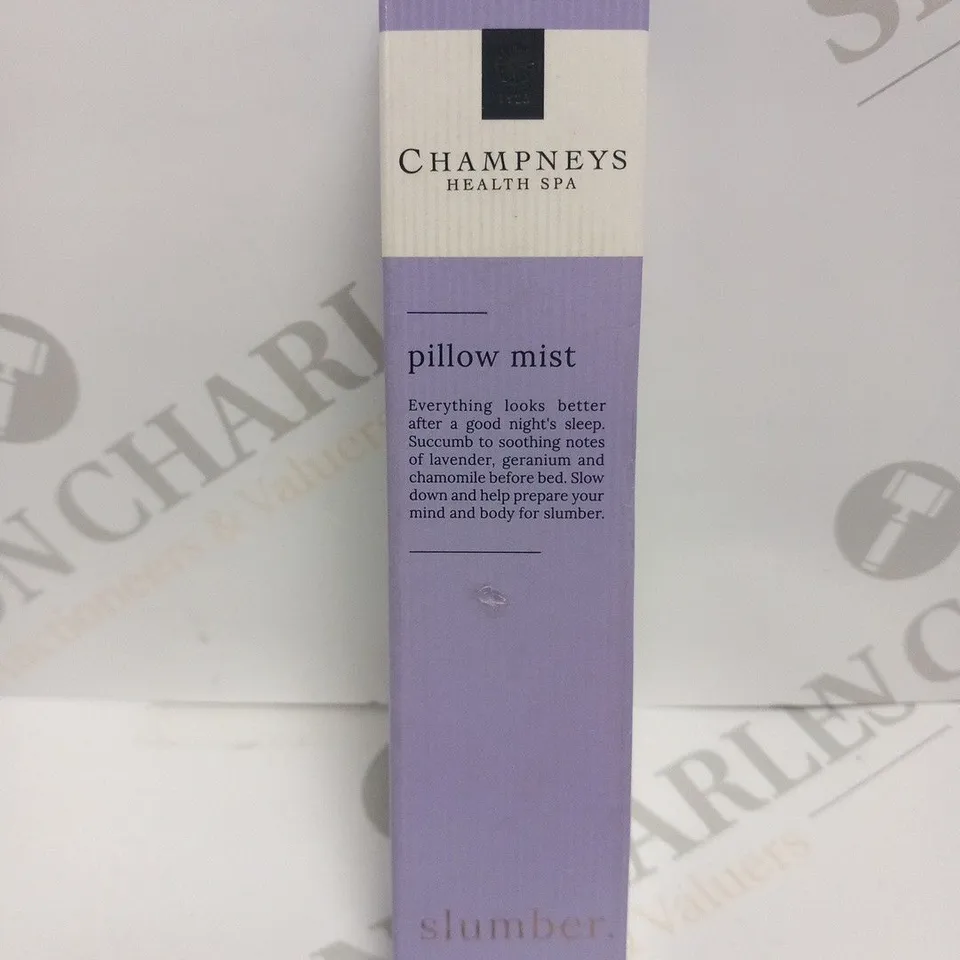BOXED CHAMPNEYS HEALTH SPA PILLOW MIST 50ML