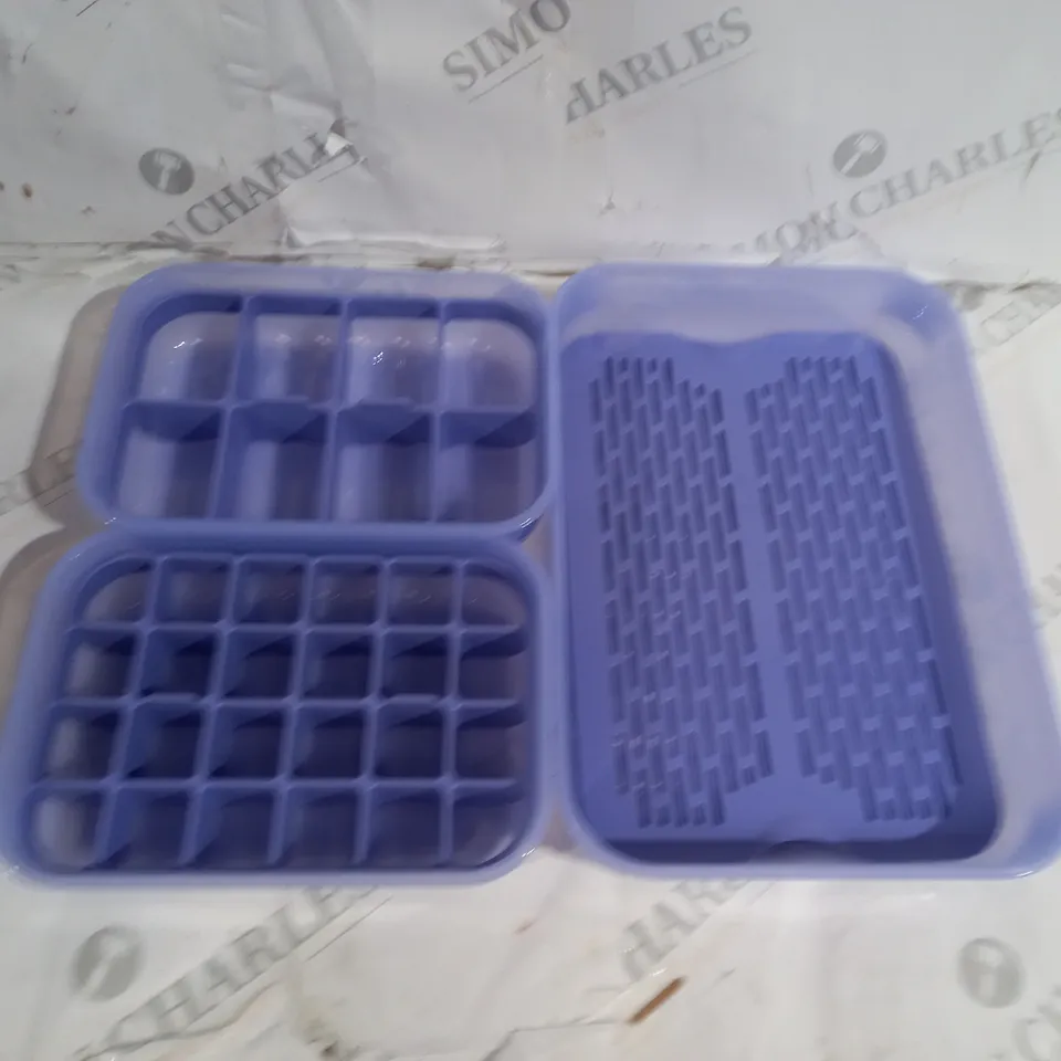 LOCK & LOCK 14 PCE STORAGE CONTAINER SET IN PURPLE