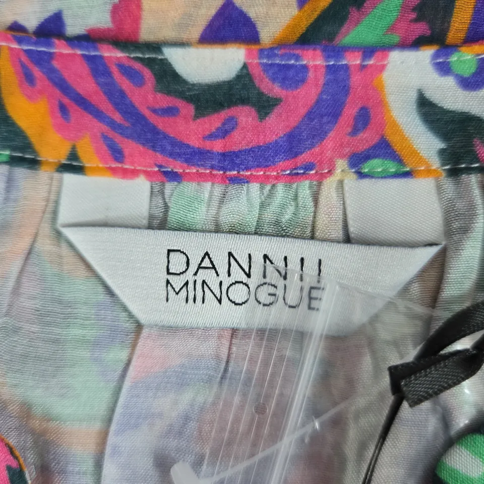 DANNI MINOGUE PAISLEY PRINT DRESS, UK 8, MADE IN CHINA