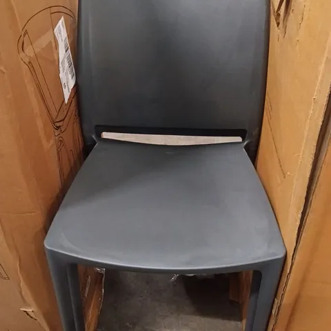 SET OF 2 CHAIRS - GREY 
