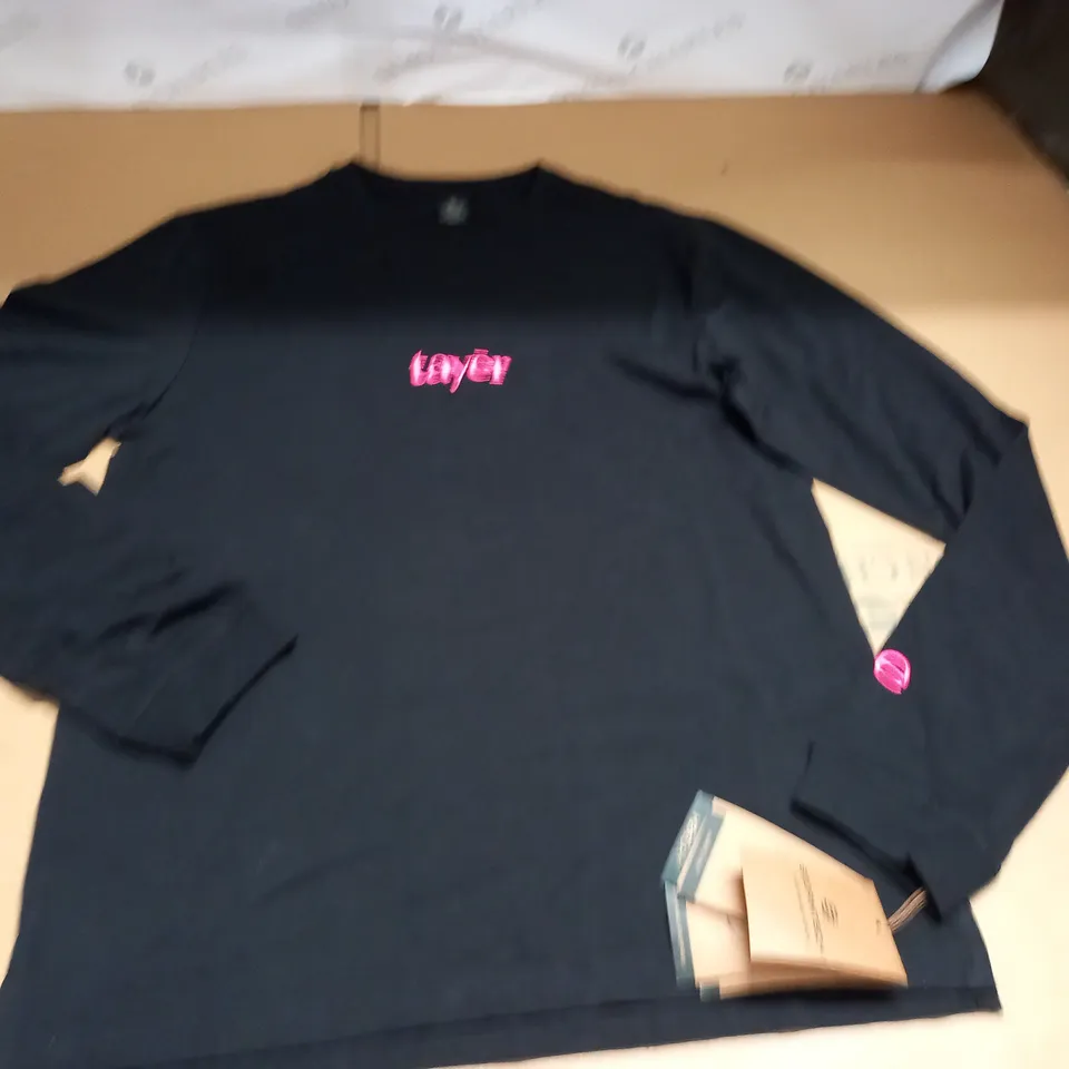 STORMTECH BLACK LONG SLEEVE TOP - S