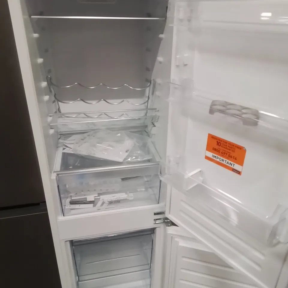 HOTPOINT 273 LITRE 70/30 INTEGRATED FRIDGE FREEZER - WHITE [ENERGY CLASS E]