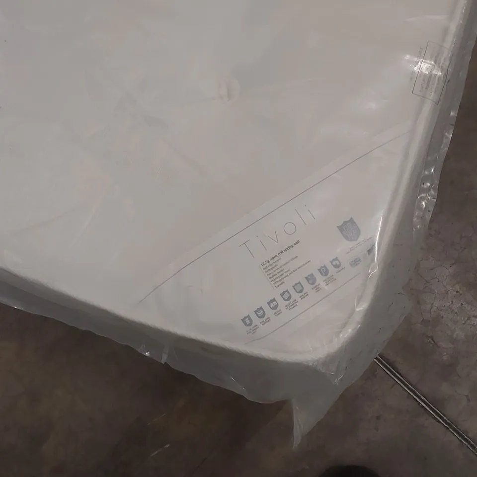 QUALITY BAGGED TIVOLI 12.5G OPEN COIL SPRING UNIT 90CM SINGLE MATTRESS