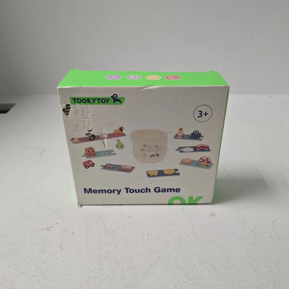 TOOKY TOY MEMORY TOUCH GAME – 3+