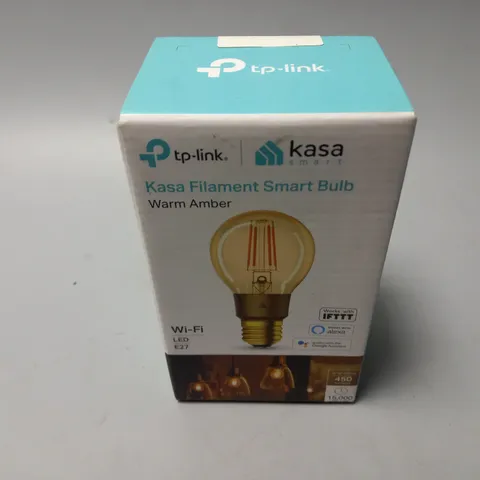 BOXED TP-LINK KASA FILAMENT SMART BULB - WARM AMBER