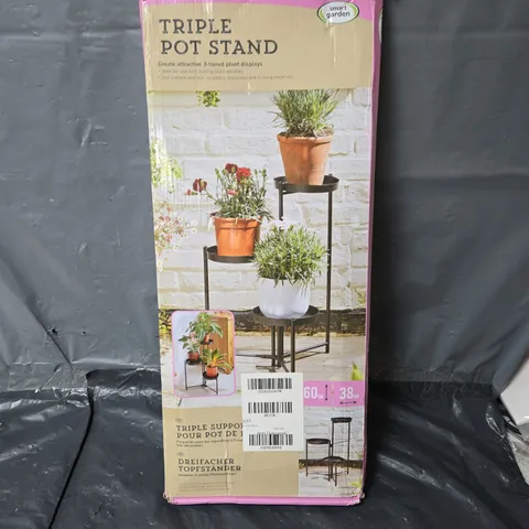 BOXED TRIPLE POT STAND 