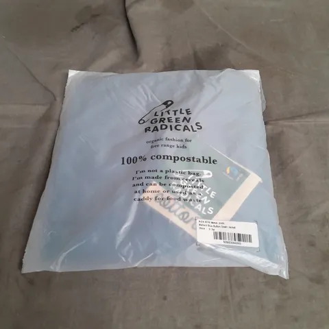 SEALED LITTLE GREEN RADICALS MALLARD BLUE BUTTON DOWN JACKET SIZE 2-3YRS