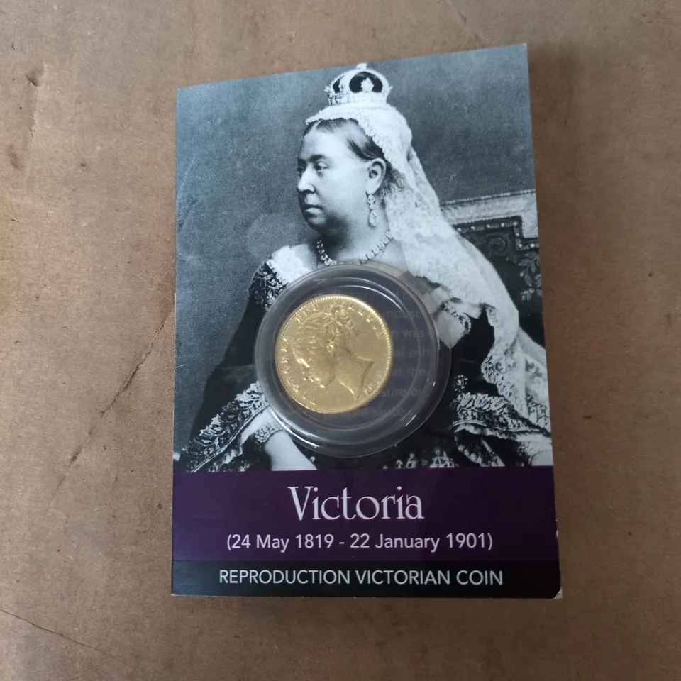 5 BRAND NEW REPRODUCTION VICTORIAN COINS