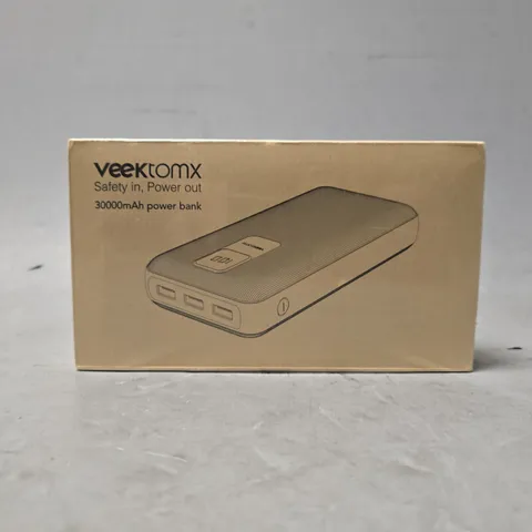 SEALED VEEKTOMX 30000MAH POWER BANK