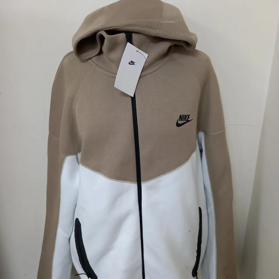 NIKE ZIPPED TECH FLEECE JACKET SIZE L