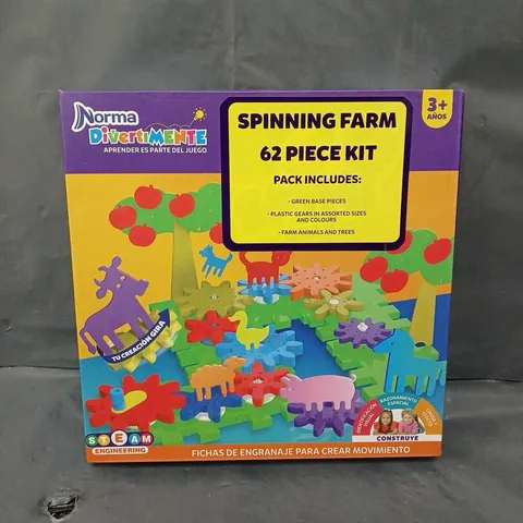 12 X SPINNING FARM 62 PIECE KITS 