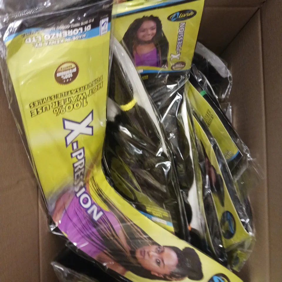 APPROXIMATELY 20 SEALED OLIVIA X-PRESSION HAIR PIECES - #900 & 4